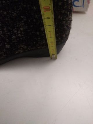 Pantofole Hannah Lot zip nere/grigie