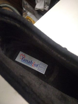 Pantofole Hannah Lot zip nere/grigie