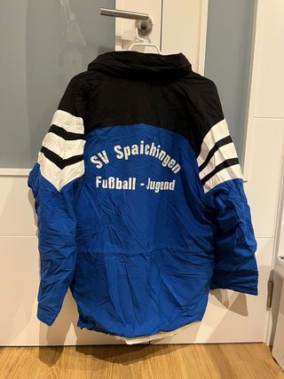 Chaqueta Retro Adidas Negra y Azul