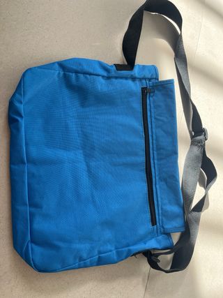 Mochila para carpetas  infantil azul
