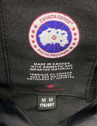 Abrigo Canada Goose Negro