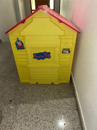 Casita infantil Peppa Pig amarilla