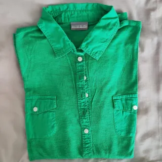 Polo Napapijri verde.