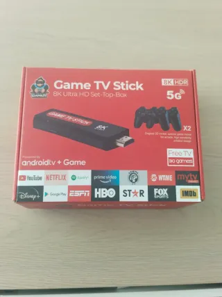 Consola GAMER Game TV Stick 8K HDR