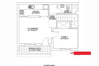 Casa adosada en venta en San Miguel de Salinas