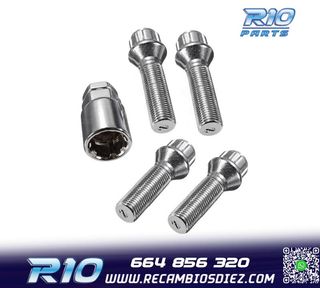TORNILLOS ANTIRROBO LARGOS 12X125 CÓNICO