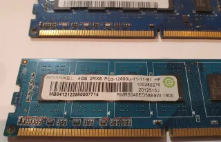 2 Tarjetas RAM / HP / 4GB / DDR3