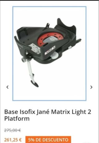 Silla para coche y Base Isofix Jané Matrix Light 2