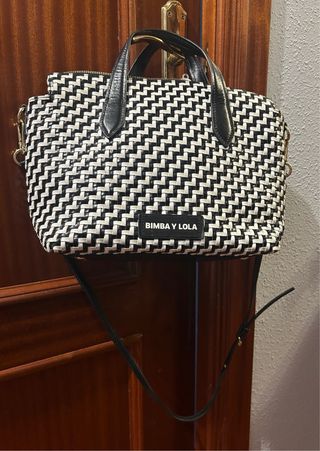 Bolso Bimba y Lola Negro y Blanco