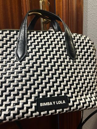 Bolso Bimba y Lola Negro y Blanco