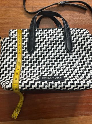 Bolso Bimba y Lola Negro y Blanco