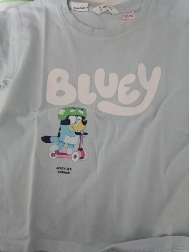 Camiseta Bluey Talla 4-5 Mango