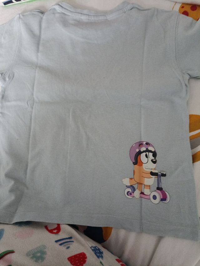 Camiseta Bluey Talla 4-5 Mango