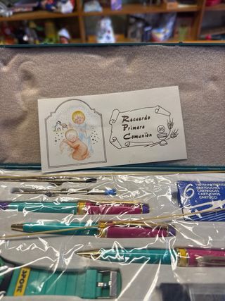 Set Regalo Comunión Reloj y Bolígrafos