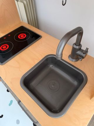 Cocina Juguete IKEA Madera Blanca