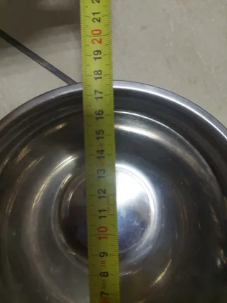 Set 3 Ciotole Acciaio Inox