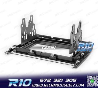 MARCO NEGRO RADIO 2-DIN PARA VOLKSWAGEN VW POLO 14+