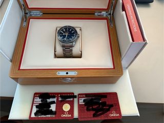 Omega Seamaster Planet Ocean GMT Azul