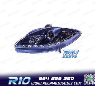 FAROS PARA SEAT TOLEDO LEON ALTEA 04-09 LUZ DIURNA REAL LED