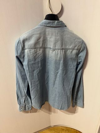 Camisa vaquera Easy Wear azul talla 42