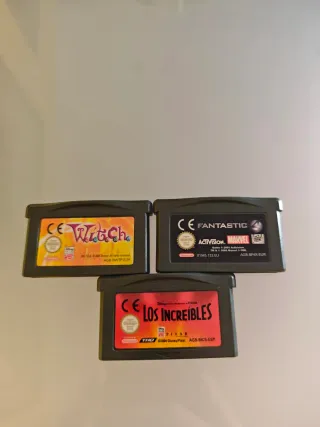 3 Juegos Game Boy Advance: Witch, Fantastic, Los I