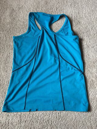 Camiseta tirantes Trangoworld azul