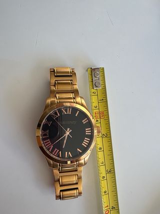 Reloj Aristocrazy Oro Esfera Negra