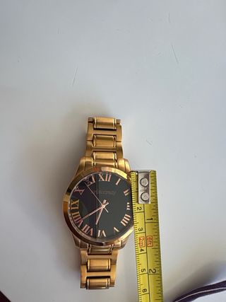 Reloj Aristocrazy Oro Esfera Negra