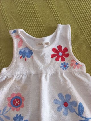 Vestido Sfera Verano 2-3 Años Flores
