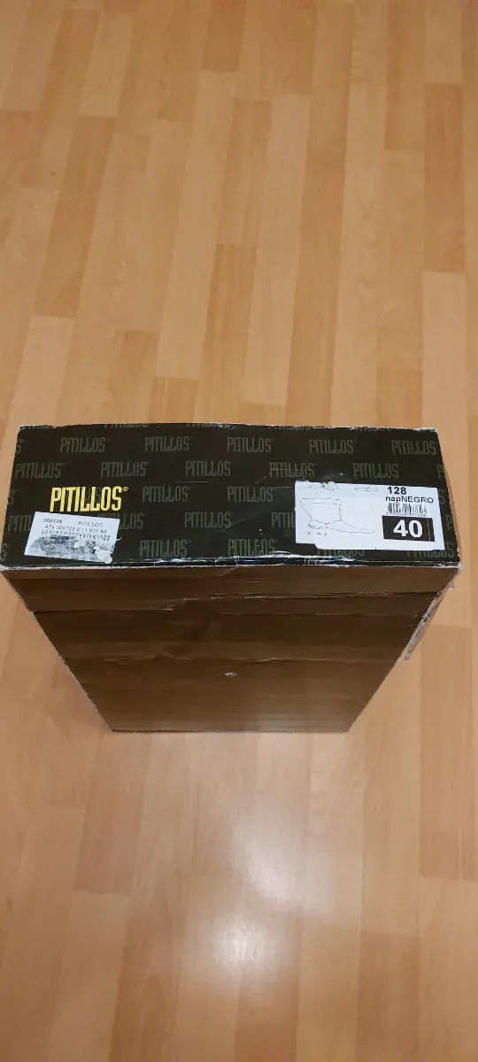 Botas de piel negras T40