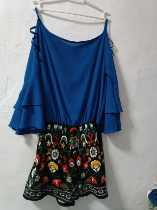 Mono corto Magic select azul talla única