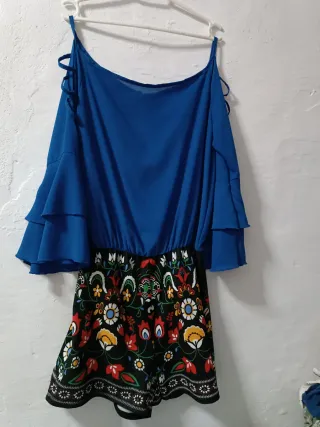 Mono corto Magic select azul talla única