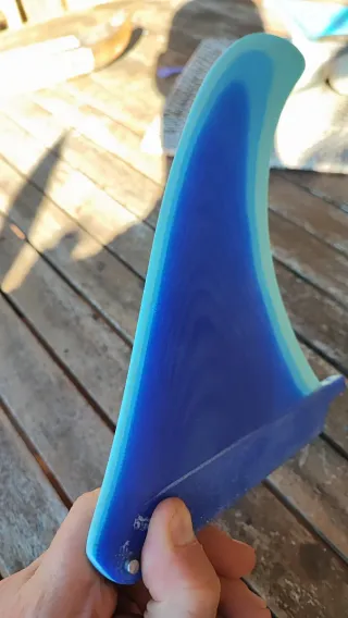 Quilla surf 9" azul