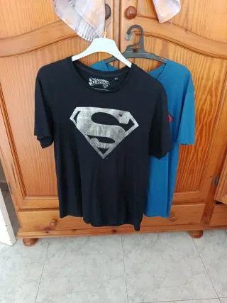2 Camisetas Superman Talla M