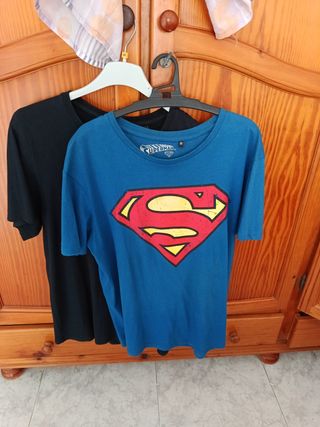 2 Camisetas Superman Talla M