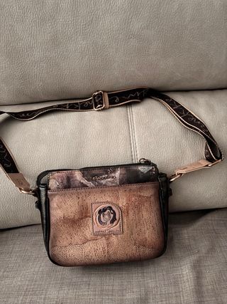 Bolso Anekke Negro y Marrón