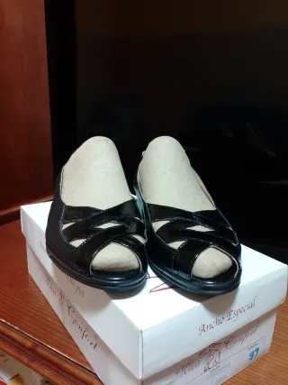 Zapatos Maxi Confort Negro Talla 37