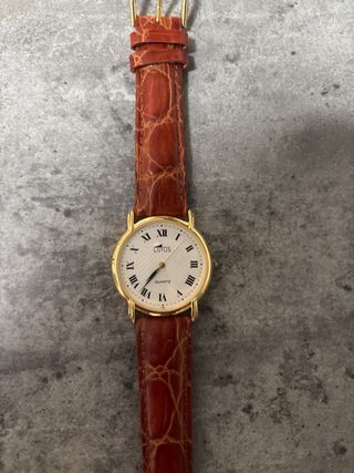 Reloj Lotus Mujer Dorado y Marrón