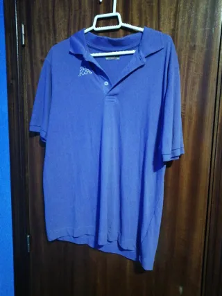Polo Kappa Morado Talla M