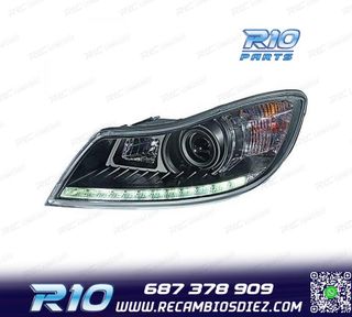 FAROS PARA SKODA OCTAVIA LIM KOMBI 09-13 NEGRO