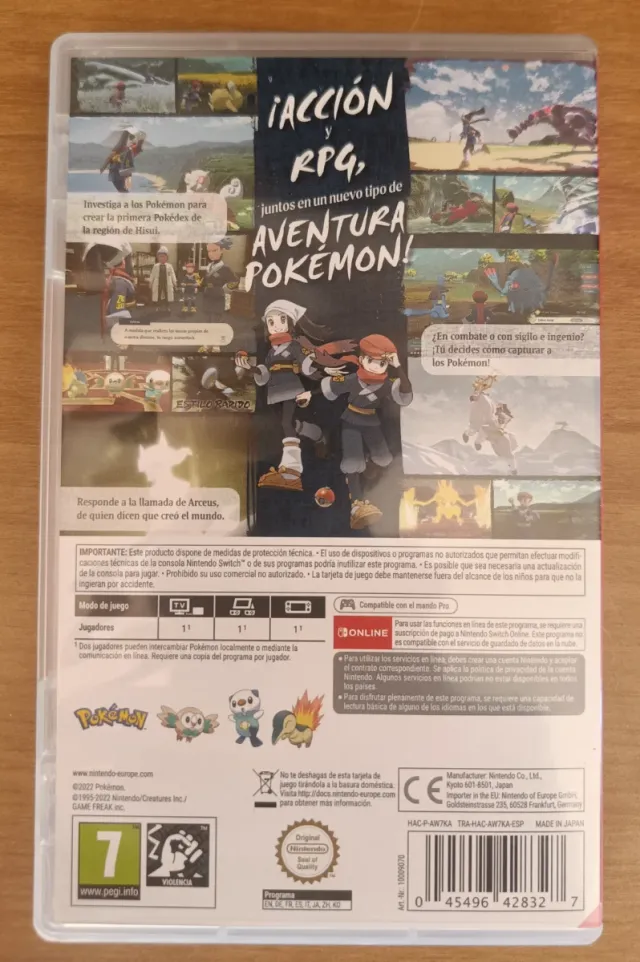 Leyendas Pokémon: Arceus Nintendo Switch