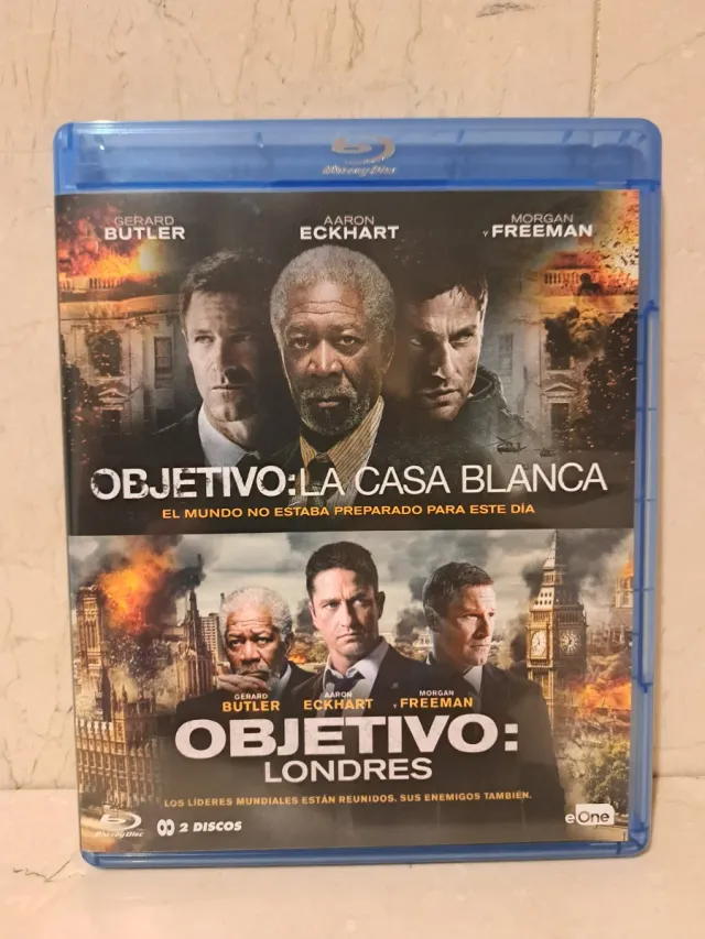 Pack Blu-ray Objetivo: La Casa Blanca y Londres
