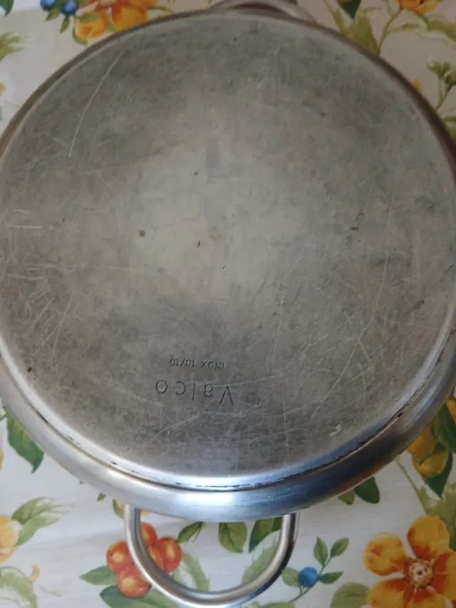 Pentola cm 26 inox con coperchio