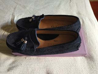 Mocasines Paul Barritt Mujer Negros