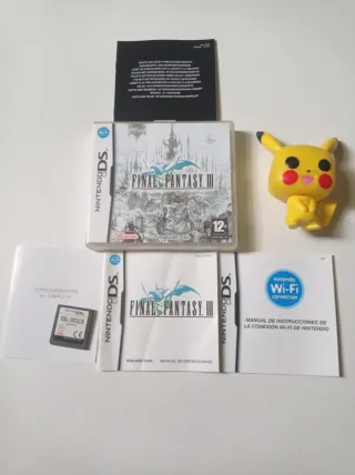 Final Fantasy III Completo Nintendo DS Original 