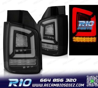 PILOTOS PARA VOLKSWAGEN VW T5 10-15 NEGROS FULL LED DINÁMIC