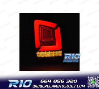 PILOTOS PARA VOLKSWAGEN VW T5 10-15 NEGROS FULL LED DINÁMIC