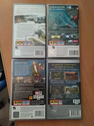 Lote 4 Juegos PSP: WRC, Test Drive, GTA, MediEvil