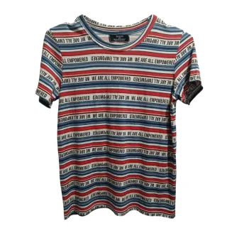 Camiseta Bershka rayas We Are All Empowered 