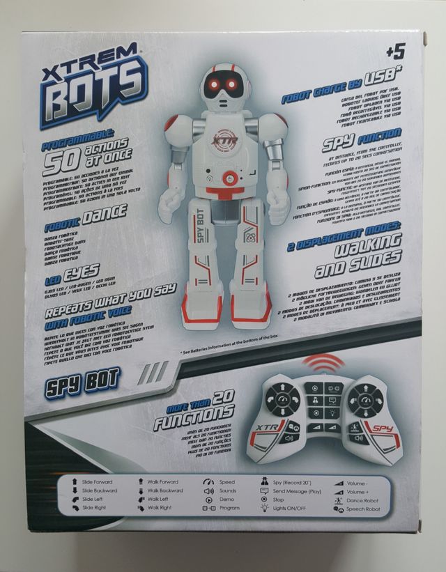 Juguete Robot Spy Bot de Hi-Tech